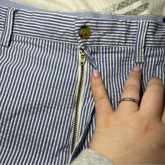 Ralph Lauren Men's blue striped relaxed fit nautical fisherman shorts in size 38 - Picture 8 of 8